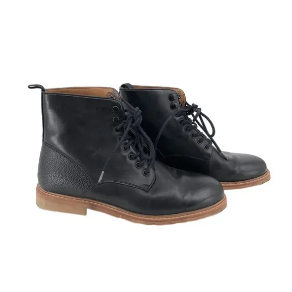 GAP | Shoes | Gap Blackbrown Leather Ankle Boots Casual  display picture 1
